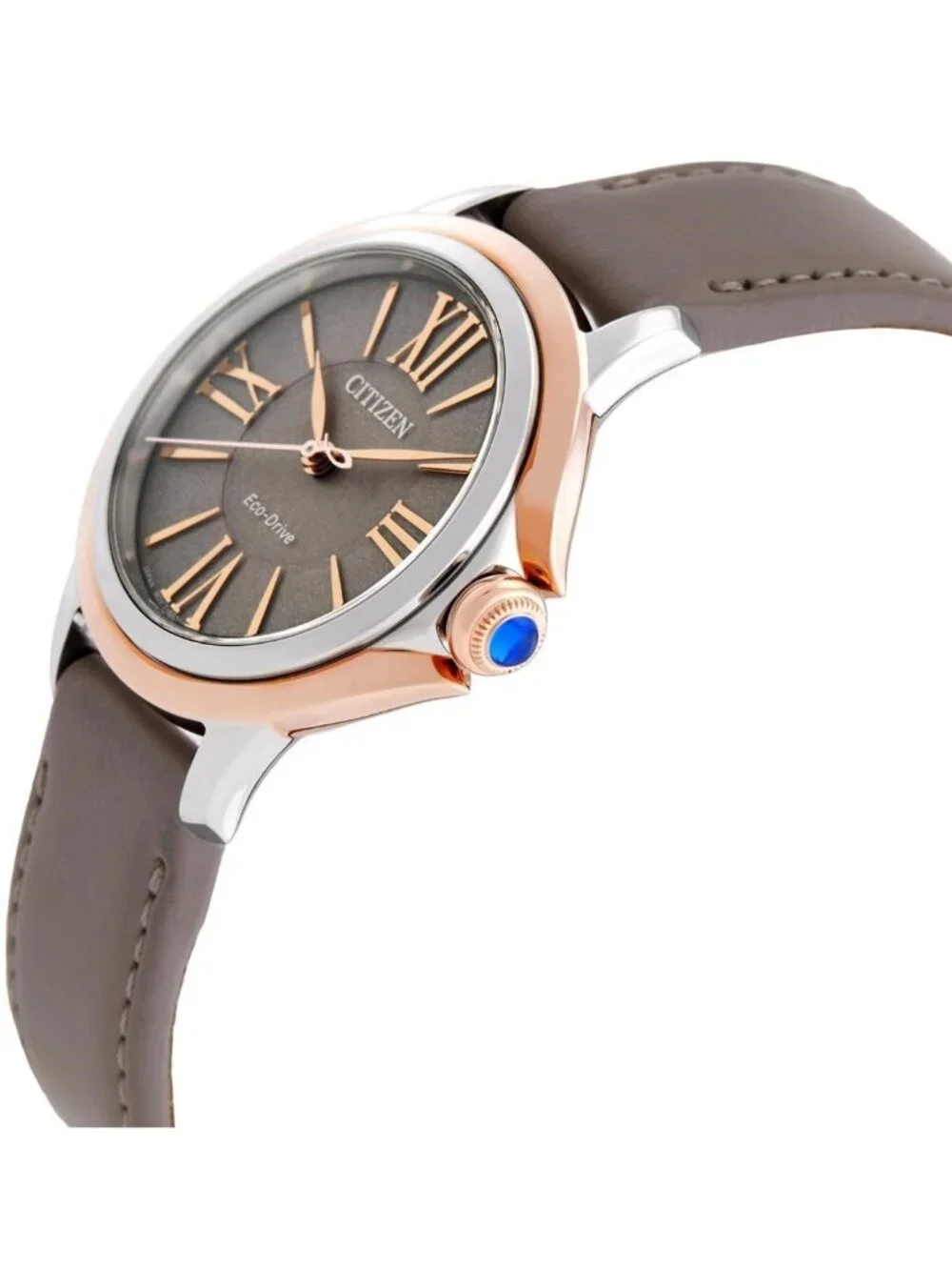 NWT Citizen L Ceci Eco-Drive Taupe Dial Ladies Watch